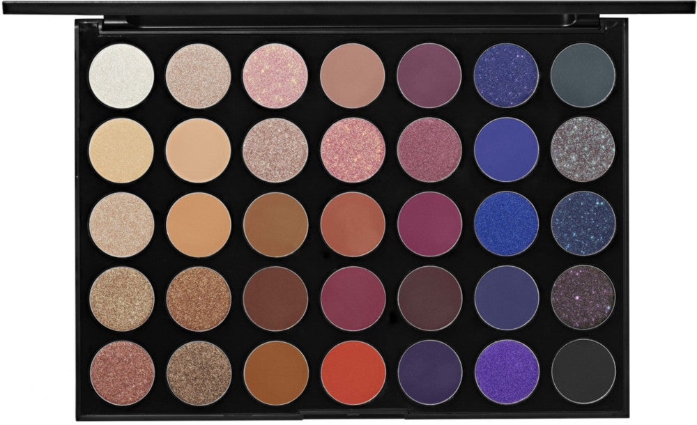 Morphe Palette med øyeskygger.
